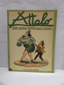 ATTILO che aveva setto agli amici - comic art,1980 - sc86- - Picture 1 of 3