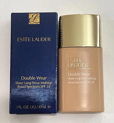 Estee Lauder Double Wear Sheer Long Wear Makeup Foundation Spf 19 1 fl oz NIB - Image 1 of 4