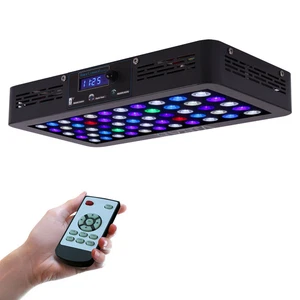 VIPARSPECTRA Timer Control 165W LED Aquarium Light Full Spectrum CoralReef Tank - Imagen 1 de 9