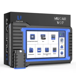 Dispositivo de diagnóstico de automóvil MUCAR VO7 OBD2 todo el sistema ECU codificación lector escáner DE - Imagen 1 de 14