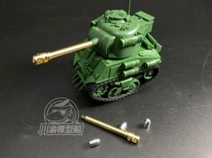 CYD015 Q Edition British Sherman Firefly Tank Metal Gun Barrel+Shells for WWT-08 - Imagen 1 de 2