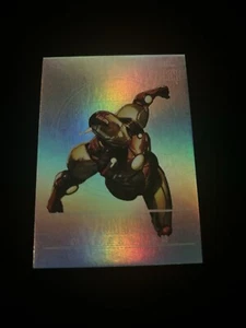 2023 Fleer Ultra Wolverine Medallions Iron Man #M-20 Platinum /100 - Picture 1 of 2