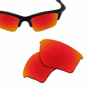 Polarized Replacement Lenses for Half Jacket XLJ Sunglasses Orange Red UVA/UVB - Picture 1 of 5