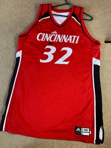 Rare Team Issued Adidas Cincinnati Bearcats Basketball Jersey Size 50 #32 - Picture 1 of 5