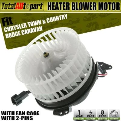 Motor calentador soplador HVAC para Dodge Grand Caravan Chrysler Town & Country 96-00 Foto 1 de 4