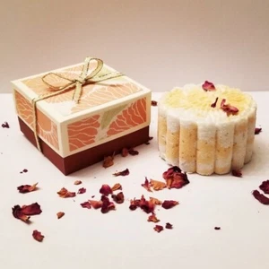 Tranquil Treasures Bath Bomb Fizzie Pumpkin Chai Tea Large Gift Box 4.5 oz! - Picture 1 of 7