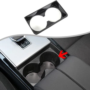 ABS Carbon Fiber Center Cup Holder Trim For For Range Rover Velar L560 24+ US - Picture 1 of 11