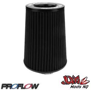 PROFLOW Air Filter Pod Style Black 190mm High 100mm (4in. ) Neck PFEAF-19100B - Picture 1 of 2