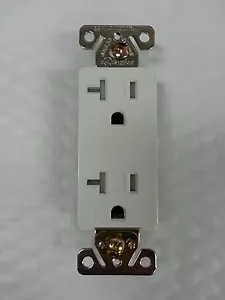 (10) Prese Decoratrici 20A 20 amp RESISTENTI ALLE MANOMISSIONI E ALLE INTEMPERIE Bianco TR/WR - Foto 1 di 3