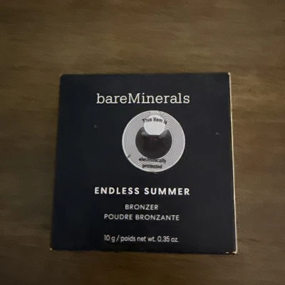 bareMinerals Endless Summer FULL SIZE Bronzer WARMTH 0.35oz New In Box - Image 1 of 4