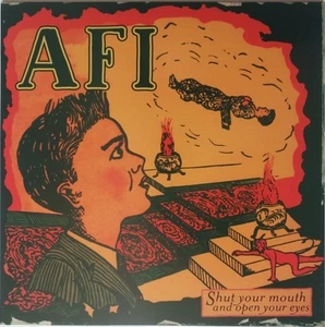 AFI Shut Your Mouth and Open Your Eyes LP Vinyl Record 12" New Sealed - Picture 1 of 2