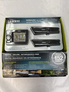 Uniden UDW155 Wireless Security Surveillance System Digital Black - New / Sealed - Picture 1 of 9