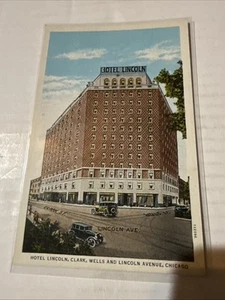 Postal de colección Chicago IL-Illinois, Hotel Lincoln, Lincoln Park, Clark Street - Imagen 1 de 2