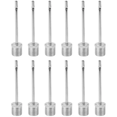 Ball Pumpe Nadel, 12 Pcs Luftpumpennadel, Doppelloch Aufblasbare Nadel, Ballp... - Bild 1 von 4