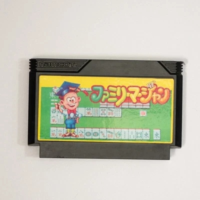 Family Mahjong (Famicom, 1987) Tested Cartridge Japan Import Namcot US Seller - Image 1 of 3