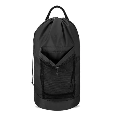 3X(Bolsa de Lavandería con Correas de Hombro y Bolsa de Red, Mochila de Lavadora, Grande Tra8589 - Imagen 1 de 4