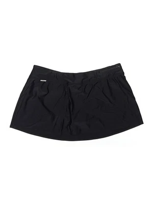 Calcinha de banho feminina ZeroXposur preta 0X Plus - Imagem 1 de 2