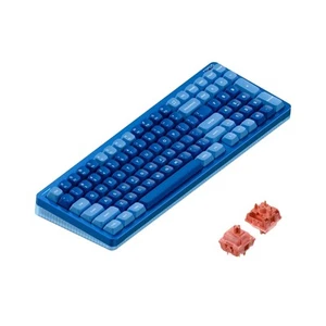 NuPhy Halo96 V2 Tastiera Meccanica Senza Fili, QWERTY US Laguna Blu, Raspberry - Foto 1 di 12