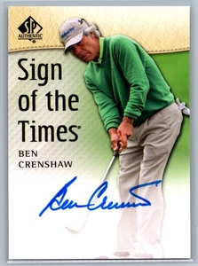 2014 SP Authentic #SOTT-CR Ben Crenshaw Auto - Picture 1 of 2