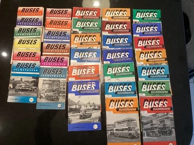 Buses Illustrated Magazines Volume 1 number 1 - number 32 1957 - Image 1 of 3