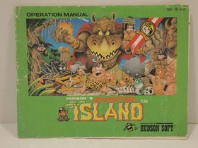 Adventure Island (Nintendo Entertainment System | NES) Authentic MANUAL ONLY