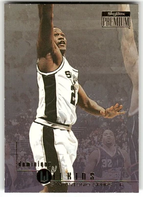 1996-97 SkyBox Premium #187 Dominique Wilkins San Antonio Spurs Basketball Card - Image 1 of 2