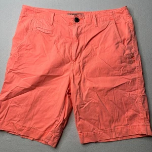 Arizona Jean Co. Mens Neon Orange Chino Shorts Size 36 - Picture 1 of 9