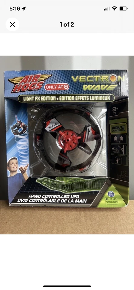 Air Hogs Vectron Wave Light FX Edition Red *Read Details* - Image 1 of 1