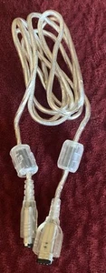 5ft Nintendo Gameboy Advance 2 Player Game Link Connect Cable GBA SP Multiplayer - Picture 1 of 3