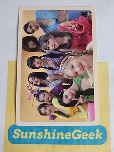 Twice - Between 1&2 - Group OT9 Peach POB Photocard - Picture 1 of 2