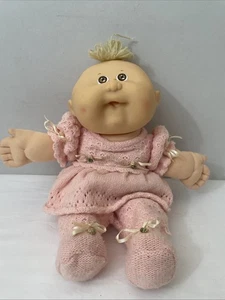 Cabbage Patch Kid Beanie Butt Baby BBB With Knit Outfit - 1987 Hasbro Mold #18 - Bild 1 von 11
