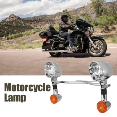 Turn Signals Driving Lights Fit for Kawasaki Vulcan 800 1500 1600 1700 2000 - Image 1 of 4