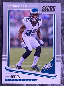 2018 Panini Score Football Scorecard #259 Ronald Darby Philadelphia Eagles NFL - Picture 1 of 2