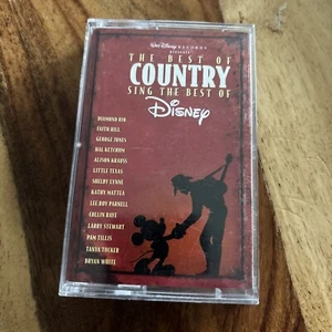 The Best Of Country Sing The Best Of Disney Cassette USED - Picture 1 of 6