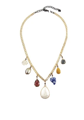 Nakomal Multi-Stone Shaker Necklace  NWT - Изображение 1 из 4