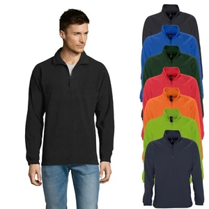 Suéter de lana para hombre cuello de pie cremallera talla grande S - 5XL - Imagen 1 de 11