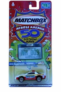 Matchbox ACROSS AMERICA 50th Birthday New Hampshire Chevrolet Camaro Police - Picture 1 of 4