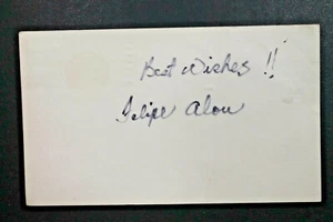 Felipe Alou HOF San Francisco Giants Signed 3x6 GPC 1973 Postcard Autographed - Picture 1 of 3