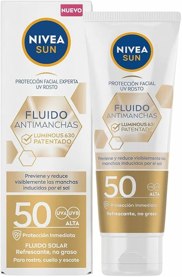 Nivea Protezione Solare Crema Viso Anti-Macchie SPF 50 ALTA UVA UVB - Immagine 1 di 1