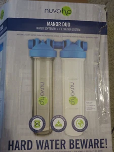 NuvoH2O Manor Duo Water Softener + Filtration System with Taste Filter - Picture 1 of 6