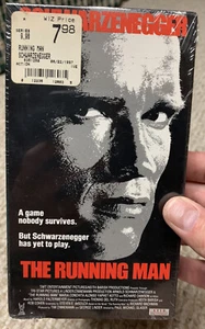THE RUNNING MAN vhs brand new Factory sealed watermark rare Schwarzenegger video - Picture 1 of 7