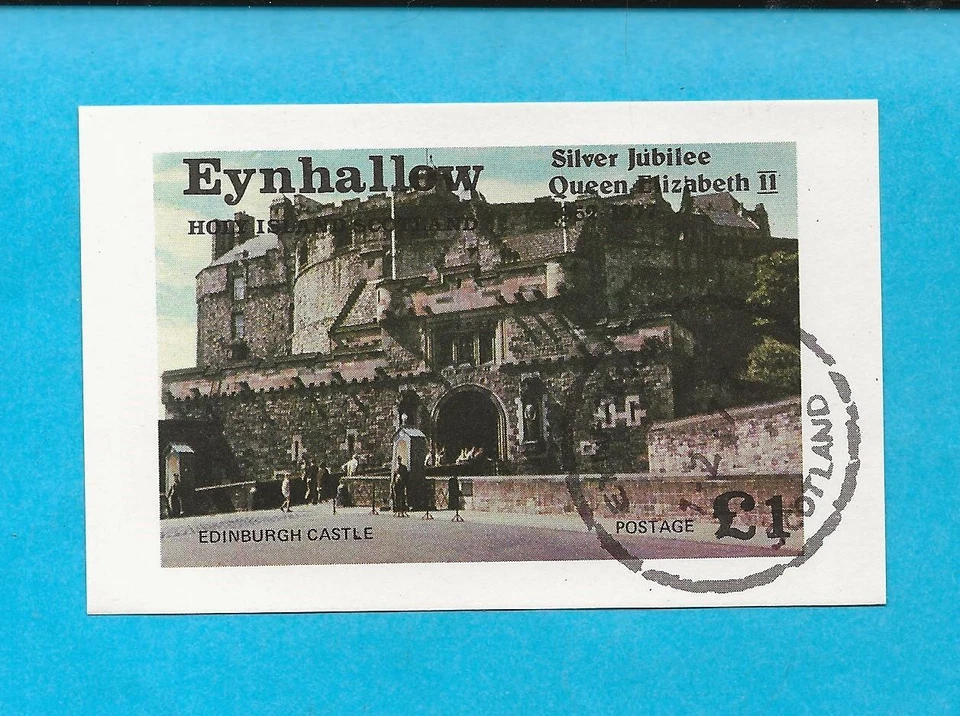 GREAT BRITAIN - 1977 CTO EYNHALLOW SCOTLAND - QE-II SILVER JUBILEE - M859 -G422e - Image 1 of 1