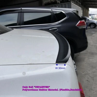 Stock 244K Type Rear Duckbill Trunk Spoiler Wing Fits 1998~2004 Audi A6 C5 Sedan - Image 1 of 4