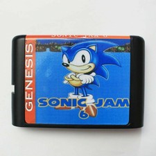 Sonic Jam 6 (1997) 16 Bit Game Card For Sega Genesis MD System Fast Shipping