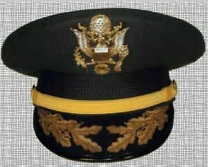 Replica US Army Field Grade Officer Service Dress Greens Hat Cap All Sizes