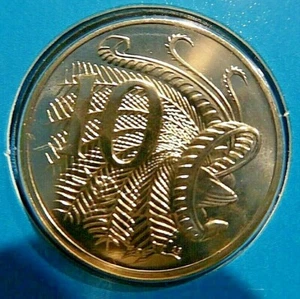 2003 Australian Ten cent 10c coin - Lyrebird - UNC ex mint set - Picture 1 of 2