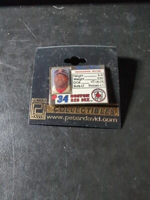 peter david david ortiz collectible pin - Image 1 of 4