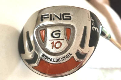 PING G10 3 Wood 15.5° Degrees TFC 129 Stiff RH Driver - Image 1 of 4