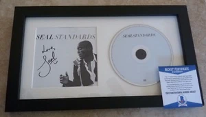 SEAL Standards Signed Autographed Framed CD Display BAS Beckett Certified - Picture 1 of 4
