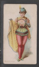 CIGARETTE CARDS Kimball 1889 Ballet Queens - #5 Bettina